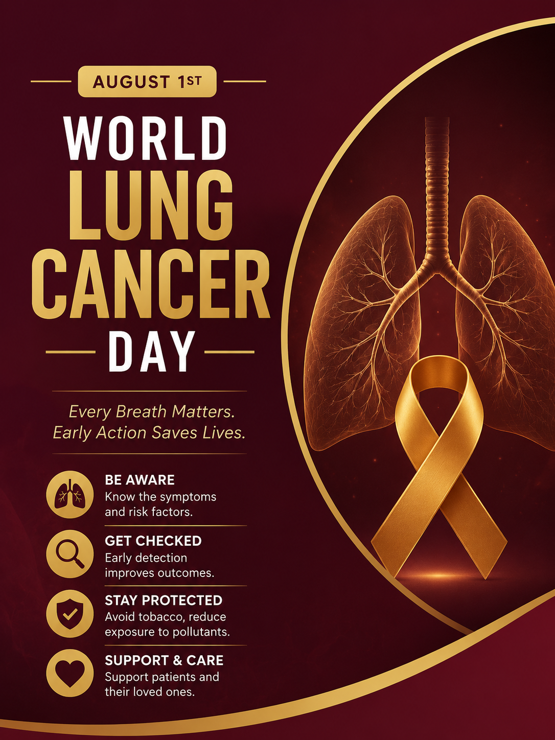 World Lung Cancer Day 2026: Everything You Need to Know About Lung Cancer